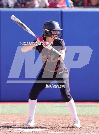 Thumbnail 2 in Reedley @ Fowler (CIF CS Softball Championships-Division 3) photogallery.