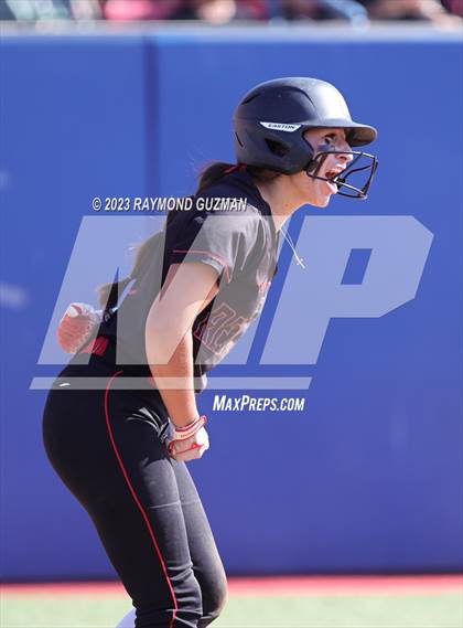 Thumbnail 3 in Reedley @ Fowler (CIF CS Softball Championships-Division 3) photogallery.