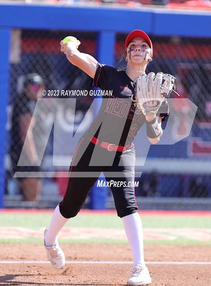 Thumbnail 3 in Reedley @ Fowler (CIF CS Softball Championships-Division 3) photogallery.