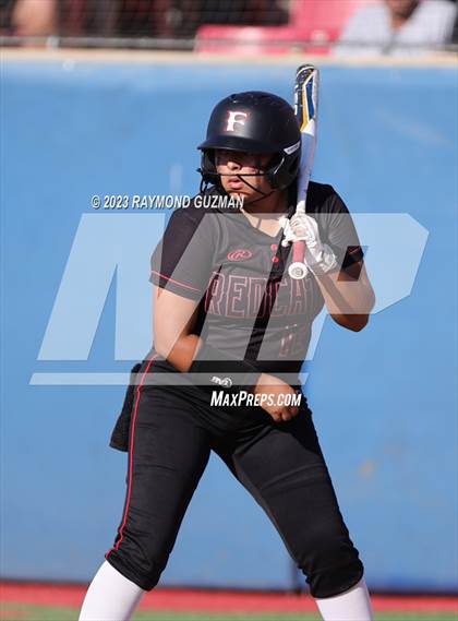 Thumbnail 2 in Reedley @ Fowler (CIF CS Softball Championships-Division 3) photogallery.