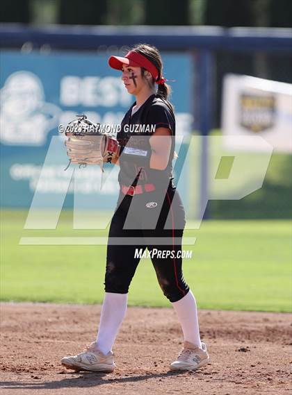Thumbnail 2 in Reedley @ Fowler (CIF CS Softball Championships-Division 3) photogallery.