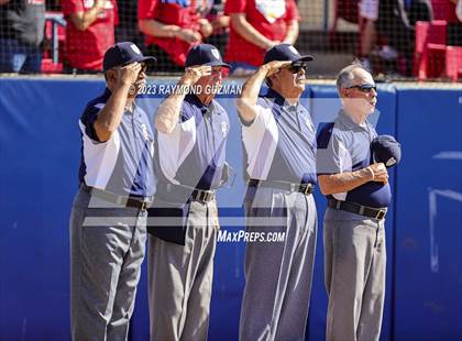 Thumbnail 1 in Reedley @ Fowler (CIF CS Softball Championships-Division 3) photogallery.