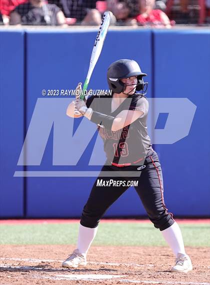 Thumbnail 1 in Reedley @ Fowler (CIF CS Softball Championships-Division 3) photogallery.