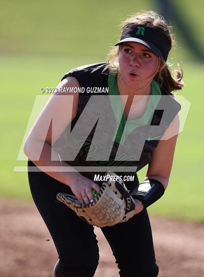 Thumbnail 2 in Reedley @ Fowler (CIF CS Softball Championships-Division 3) photogallery.