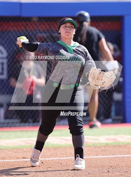 Thumbnail 3 in Reedley @ Fowler (CIF CS Softball Championships-Division 3) photogallery.