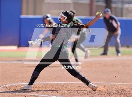 Thumbnail 2 in Reedley @ Fowler (CIF CS Softball Championships-Division 3) photogallery.