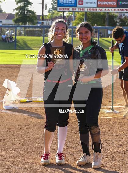 Thumbnail 1 in Reedley @ Fowler (CIF CS Softball Championships-Division 3) photogallery.