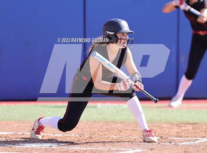 Thumbnail 3 in Reedley @ Fowler (CIF CS Softball Championships-Division 3) photogallery.