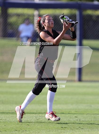 Thumbnail 2 in Reedley @ Fowler (CIF CS Softball Championships-Division 3) photogallery.