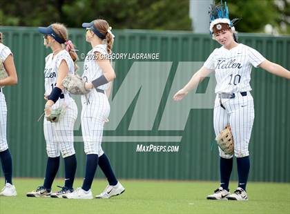 Thumbnail 3 in Marcus vs Keller (UIL 6A Softball Regional Semi-Final Game 3) Division II photogallery.