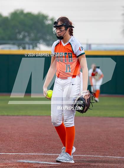 Thumbnail 2 in Harlingen South @ Leander (UIl Softball 5A Region 4 Regional Semifinal - Game 1) photogallery.