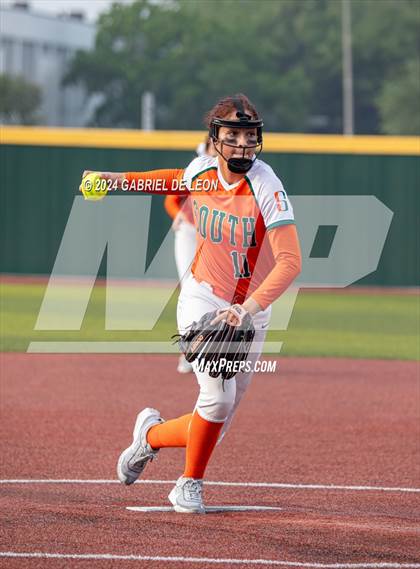 Thumbnail 3 in Harlingen South @ Leander (UIl Softball 5A Region 4 Regional Semifinal - Game 1) photogallery.