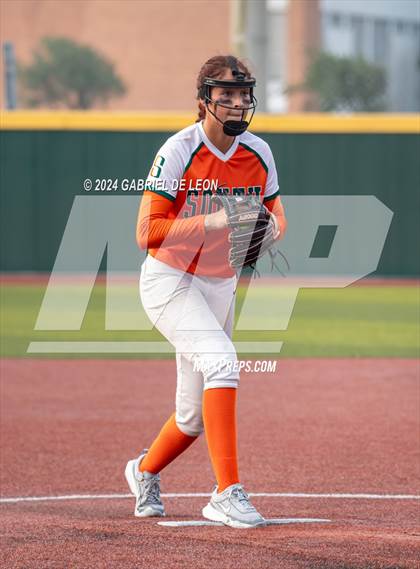 Thumbnail 2 in Harlingen South @ Leander (UIl Softball 5A Region 4 Regional Semifinal - Game 1) photogallery.