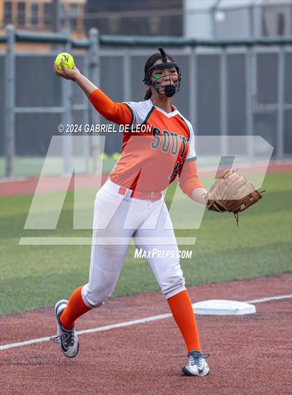 Thumbnail 3 in Harlingen South @ Leander (UIl Softball 5A Region 4 Regional Semifinal - Game 1) photogallery.