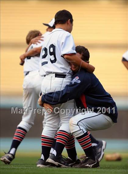 Thumbnail 2 in Woodbridge vs. Beckman (CIF SS D3 Final) photogallery.