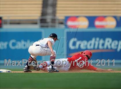 Thumbnail 1 in Woodbridge vs. Beckman (CIF SS D3 Final) photogallery.