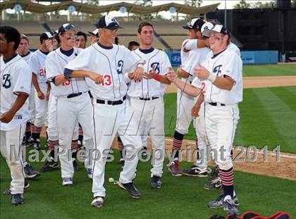 Thumbnail 2 in Woodbridge vs. Beckman (CIF SS D3 Final) photogallery.