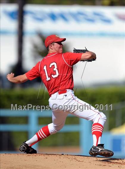 Thumbnail 1 in Woodbridge vs. Beckman (CIF SS D3 Final) photogallery.