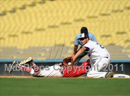 Thumbnail 1 in Woodbridge vs. Beckman (CIF SS D3 Final) photogallery.