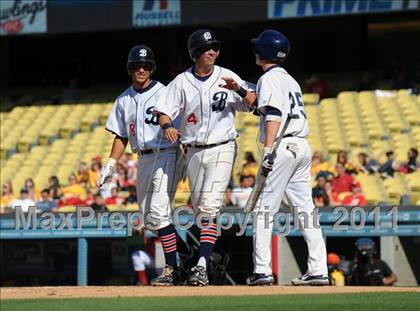 Thumbnail 1 in Woodbridge vs. Beckman (CIF SS D3 Final) photogallery.