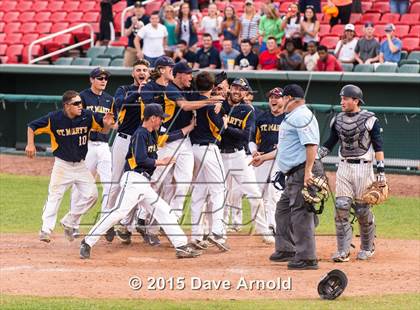 Thumbnail 2 in East Bridgewater vs St. Mary's (MIAA Divison 3 Semifinal) photogallery.