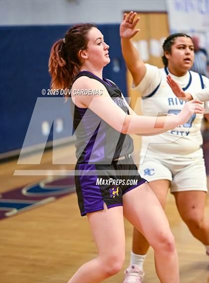 Thumbnail 2 in River City vs. Bret Harte (Winter Madness at the Mine) photogallery.