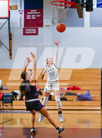 Thumbnail 1 in River City vs. Bret Harte (Winter Madness at the Mine) photogallery.