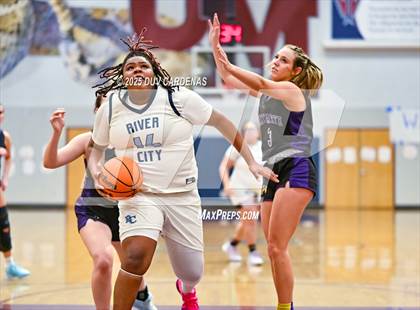 Thumbnail 3 in River City vs. Bret Harte (Winter Madness at the Mine) photogallery.