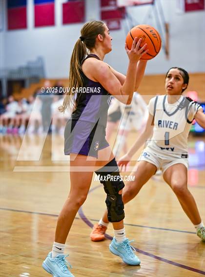 Thumbnail 2 in River City vs. Bret Harte (Winter Madness at the Mine) photogallery.