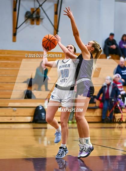 Thumbnail 1 in River City vs. Bret Harte (Winter Madness at the Mine) photogallery.