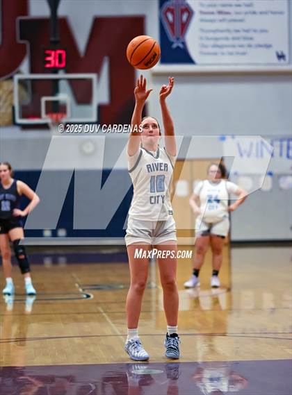 Thumbnail 2 in River City vs. Bret Harte (Winter Madness at the Mine) photogallery.