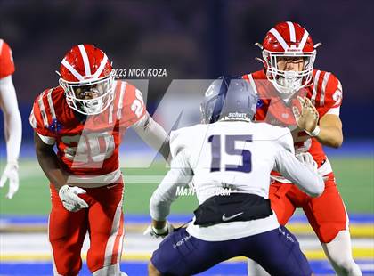 Thumbnail 3 in Sierra Canyon vs. Mater Dei (CIF SS D1 Semifinal) photogallery.