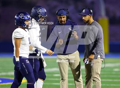 Thumbnail 1 in Sierra Canyon vs. Mater Dei (CIF SS D1 Semifinal) photogallery.