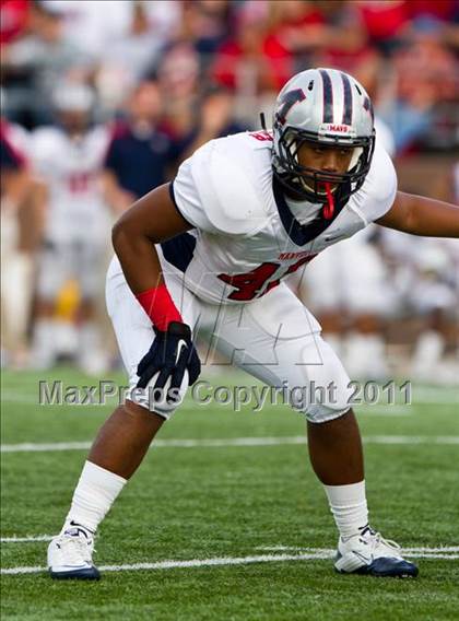 Thumbnail 2 in La Marque vs Manvel (4A Div 2 Region 3 Quarterfinal) photogallery.