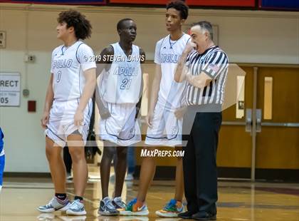 Thumbnail 2 in Apollo vs Serra (Visit Mesa Basketball Challenge) photogallery.