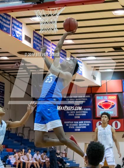 Thumbnail 1 in Apollo vs Serra (Visit Mesa Basketball Challenge) photogallery.