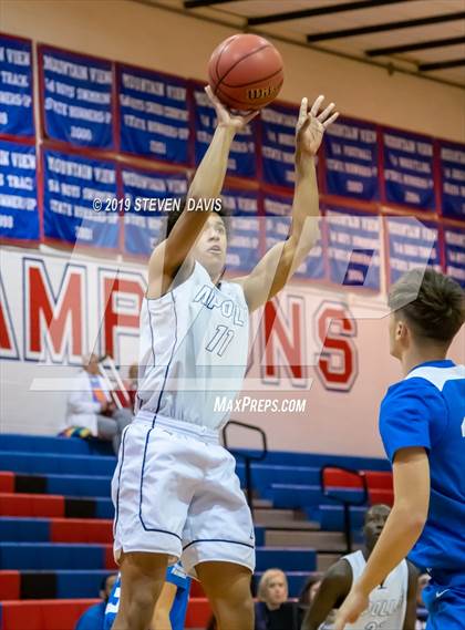 Thumbnail 2 in Apollo vs Serra (Visit Mesa Basketball Challenge) photogallery.