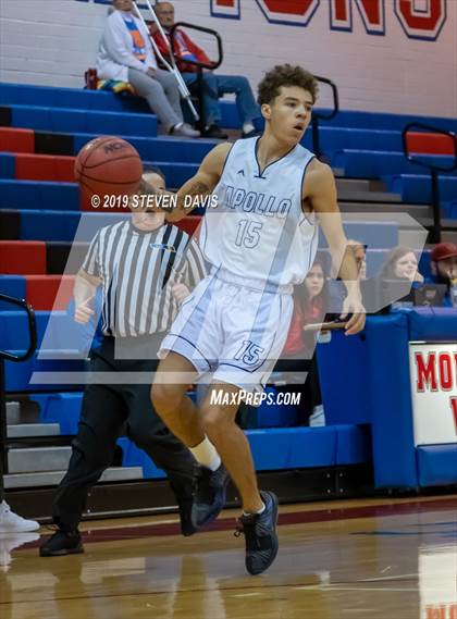 Thumbnail 1 in Apollo vs Serra (Visit Mesa Basketball Challenge) photogallery.