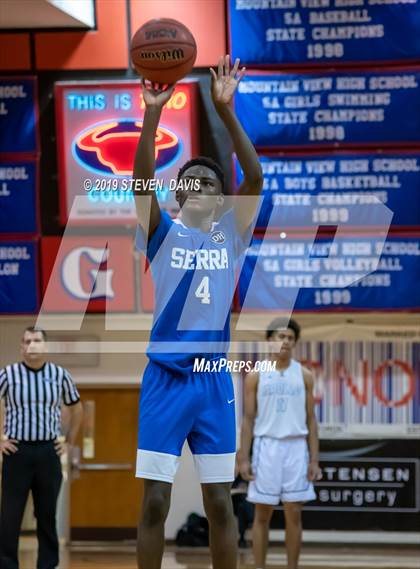 Thumbnail 3 in Apollo vs Serra (Visit Mesa Basketball Challenge) photogallery.