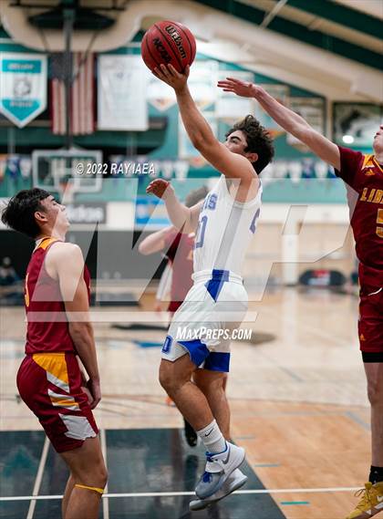 Thumbnail 2 in Liberty vs. Davis (Simply Basketball Showcase) photogallery.
