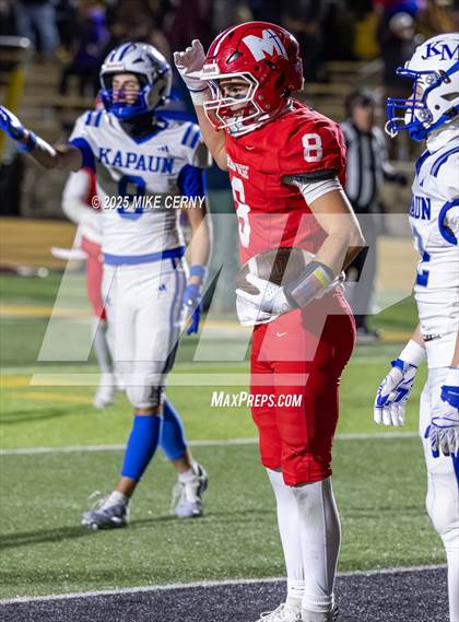 Thumbnail 1 in Kapaun Mt. Carmel vs. Bishop Miege (KSHSAA 4A Final) photogallery.