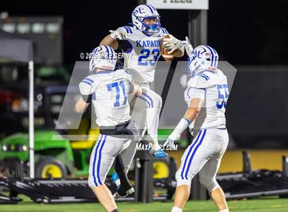 Thumbnail 3 in Kapaun Mt. Carmel vs. Bishop Miege (KSHSAA 4A Final) photogallery.