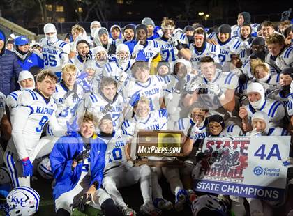 Thumbnail 2 in Kapaun Mt. Carmel vs. Bishop Miege (KSHSAA 4A Final) photogallery.