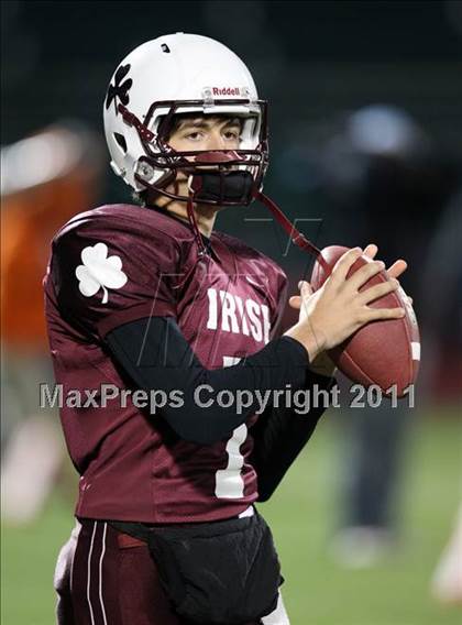 Thumbnail 2 in Victor vs. Aquinas Institute (Section 5 Class A Final) photogallery.
