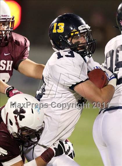 Thumbnail 3 in Victor vs. Aquinas Institute (Section 5 Class A Final) photogallery.