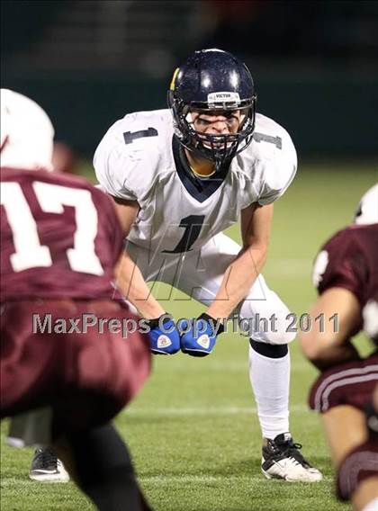 Thumbnail 3 in Victor vs. Aquinas Institute (Section 5 Class A Final) photogallery.