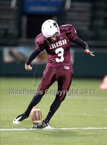 Thumbnail 1 in Victor vs. Aquinas Institute (Section 5 Class A Final) photogallery.