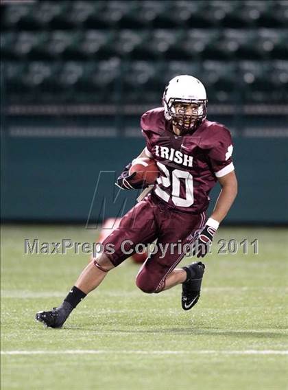 Thumbnail 1 in Victor vs. Aquinas Institute (Section 5 Class A Final) photogallery.