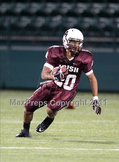 Thumbnail 2 in Victor vs. Aquinas Institute (Section 5 Class A Final) photogallery.