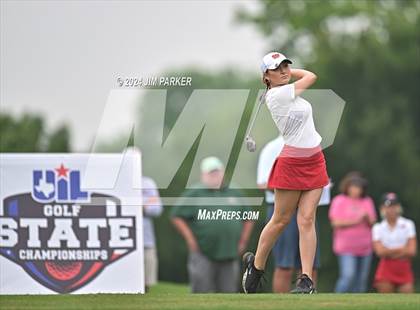 Thumbnail 3 in UIL 6A Golf State Finals (Round 1) photogallery.